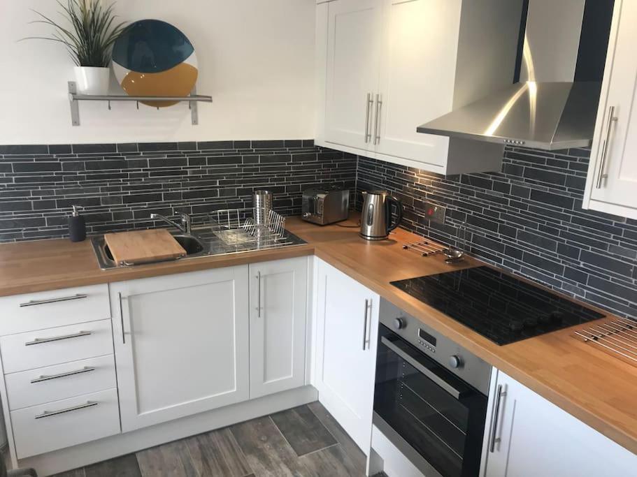 Mumbles - Modern Apartment With Panoramic Sea Views Oystermouth Eksteriør billede
