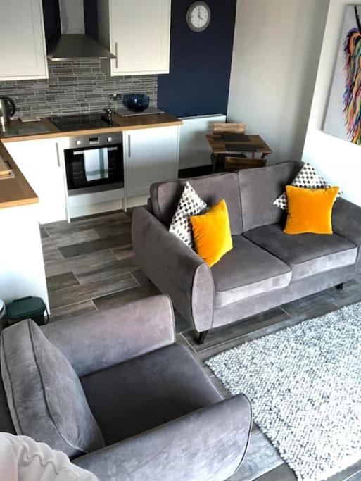 Mumbles - Modern Apartment With Panoramic Sea Views Oystermouth Eksteriør billede